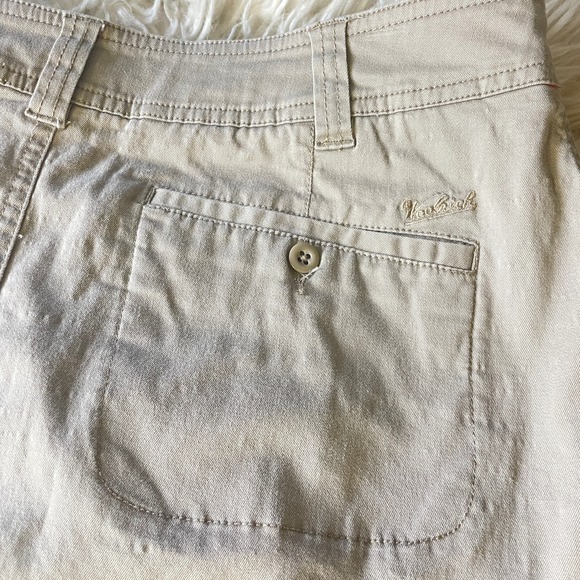 Woolrich Dove Chino Skirt Khaki Tan Active Women's Size 8 - Picture 8 of 10